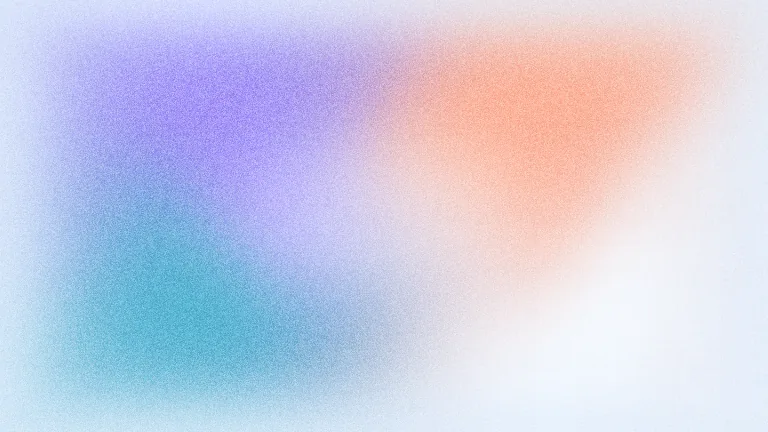 Grain Gradient Loop. A light grainy gradient background that loops seamlessly, four soft brand colours melting into each other under film grain