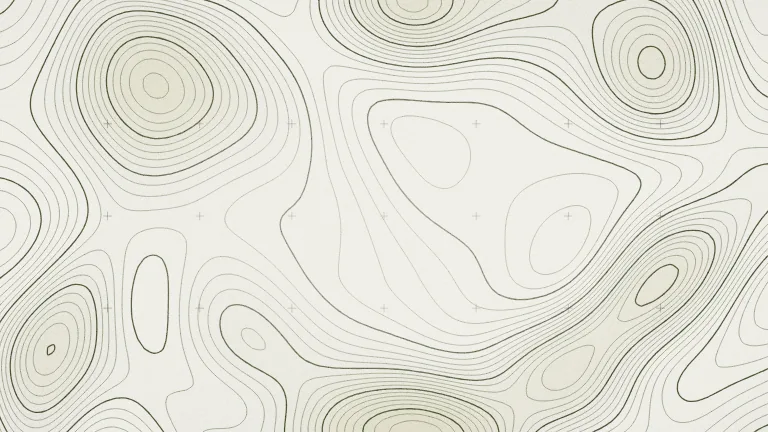 Topographic Lines Loop. Topographic map contour lines of a slowly shifting landscape on warm paper, a seamless background loop